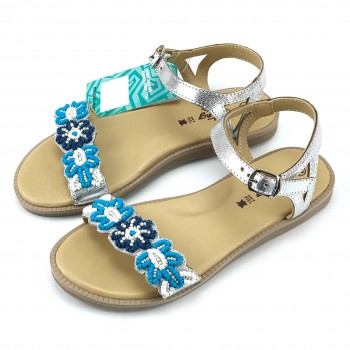 Шкіряні босоніжки на дівчинку Mtng р 32