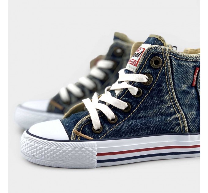 Високі кеди для дівчинки Levi's р 31
