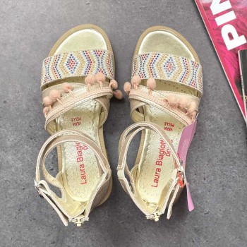 Шкіряні босоніжки Laura Biagiotti р 32