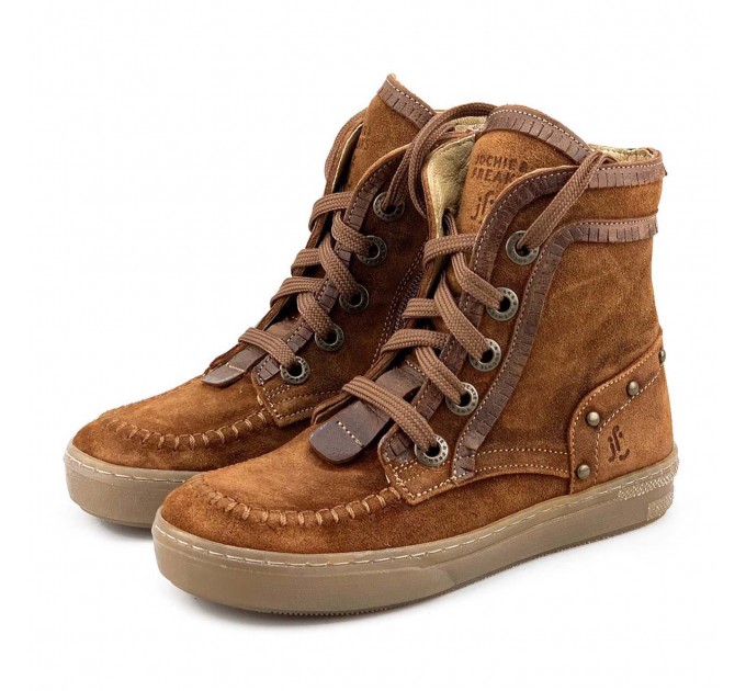 Шкіряні черевики дівчинці Jochie&Freaks р 29