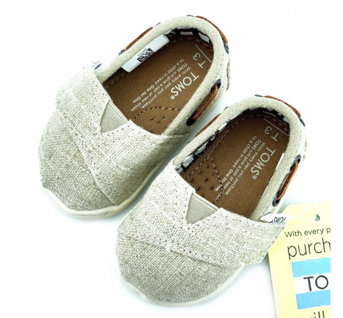 Детские мокасины Toms (Томс) р 18