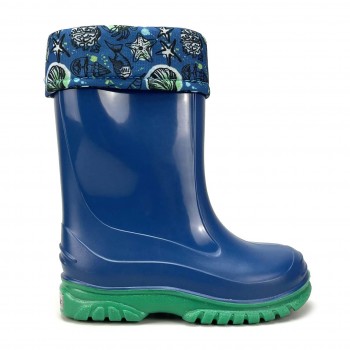 Резиновые сапоги с утеплителем RomiKids р 25