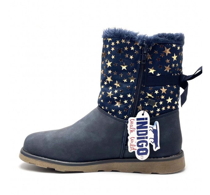 Зимние ботинки девочке Indigo (Германия) р 38