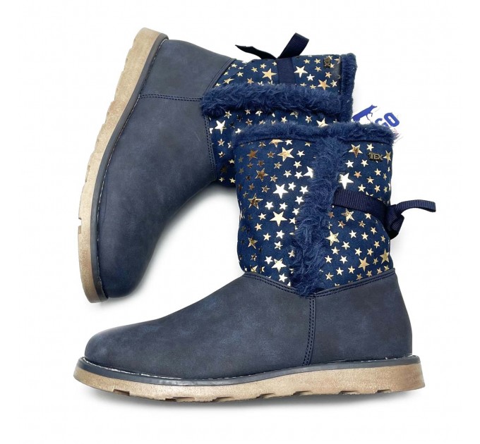 Зимние ботинки девочке Indigo (Германия) р 38