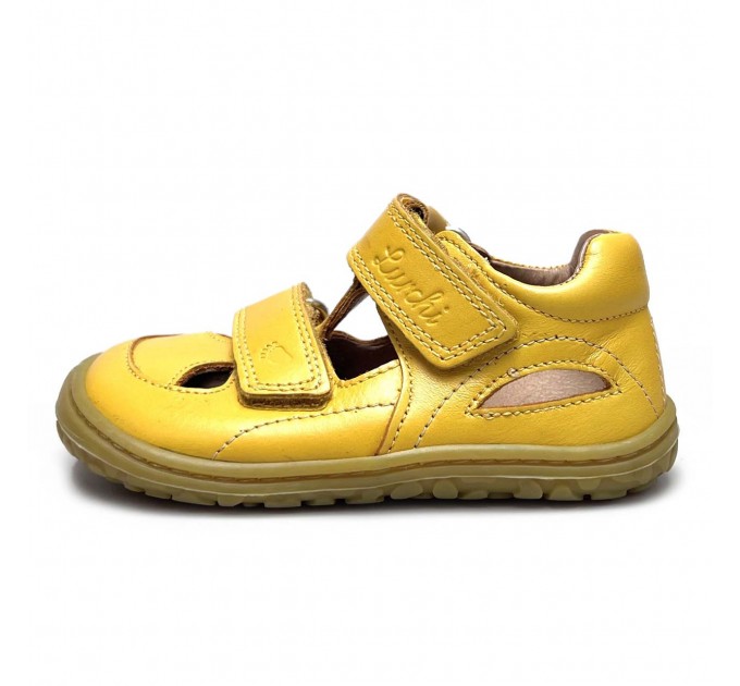 Кожаные сандалии мальчику Lurchi Barefoot р 22