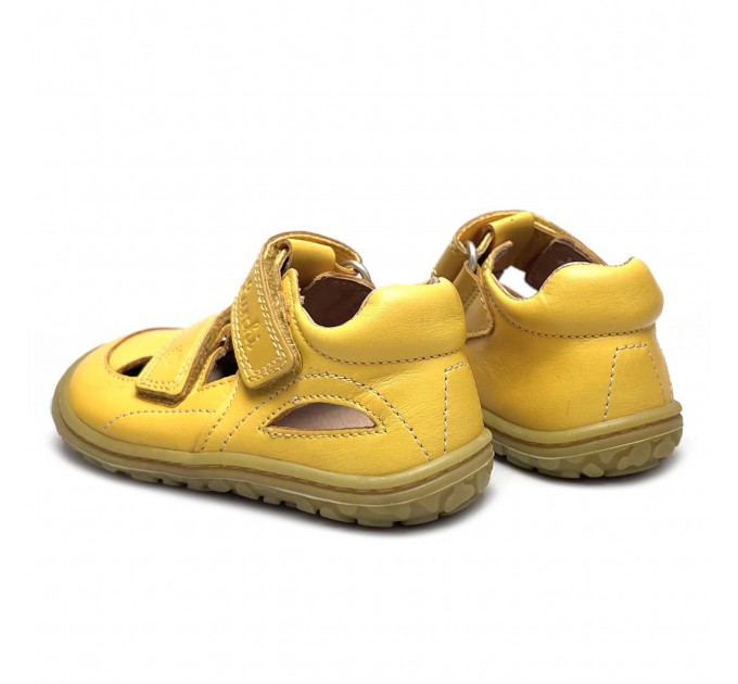 Кожаные сандалии мальчику Lurchi Barefoot р 22