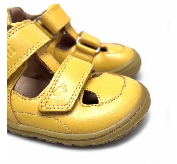 Кожаные сандалии мальчику Lurchi Barefoot р 22