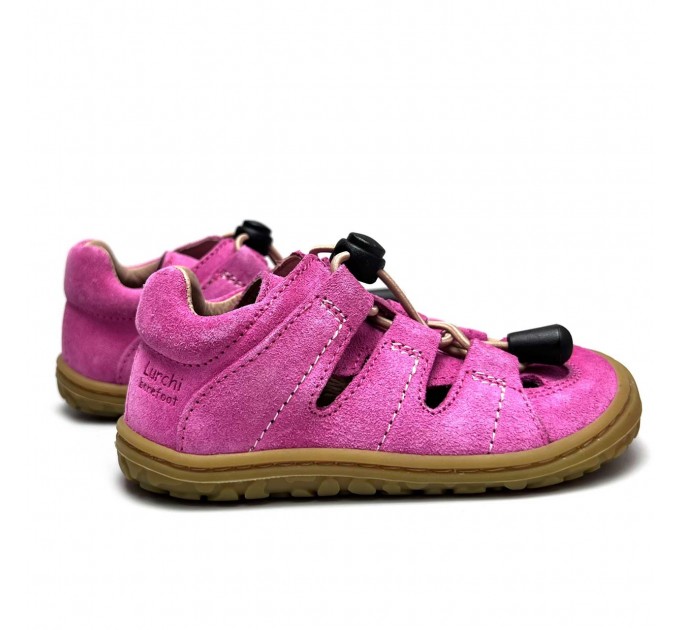 Кожаные сандалии девочке Lurchi Barefoot р 22