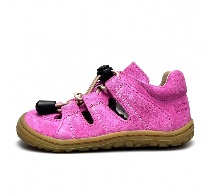 Кожаные сандалии девочке Lurchi Barefoot р 22