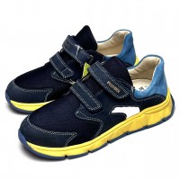 Кожаные кроссовки мальчику Primigi (Италия) р 34