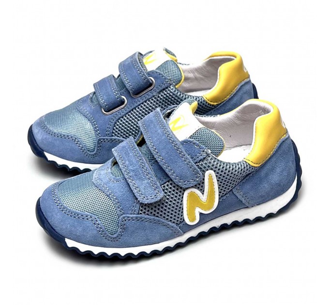 Шкіряні дитячі кросівки хлопчику Naturino р 27