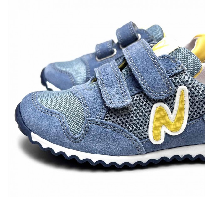 Шкіряні дитячі кросівки хлопчику Naturino р 27