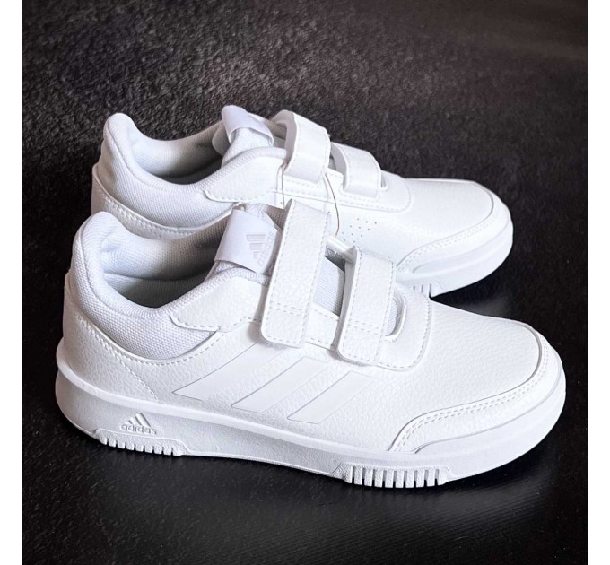 Белые детские кроссовки девочке Adidas р 33