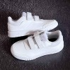 Белые детские кроссовки девочке Adidas р 33