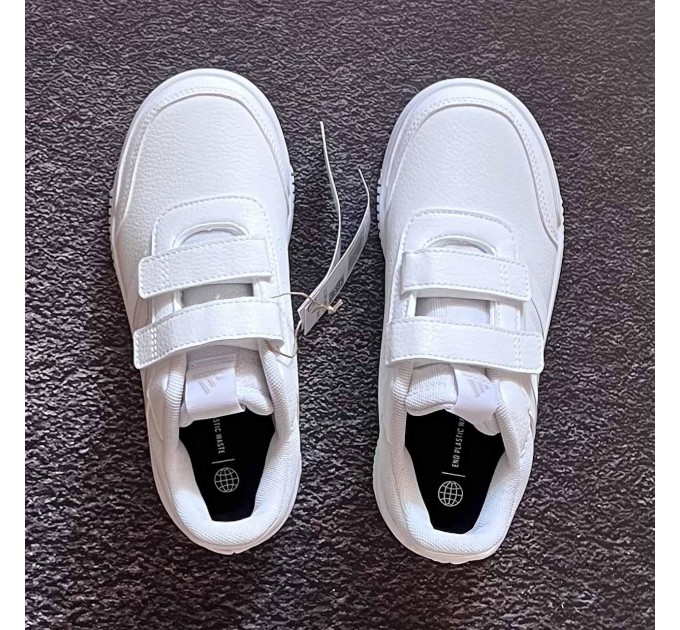 Белые детские кроссовки девочке Adidas р 33
