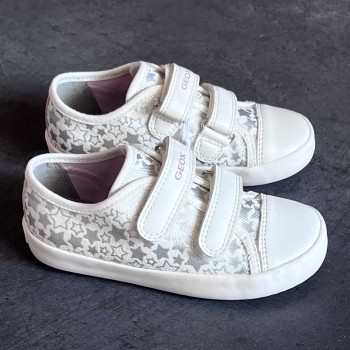 Белые кеды девочке Geox (Италия) р 27