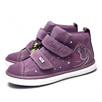 Шкіряні дитячі снікерси дівчинці Lurchi р 24