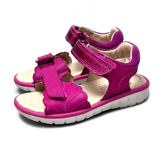 Детские кожаные сандалии Clarks р 26