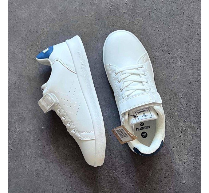 Белые кроссовки для мальчика Hummel р 36