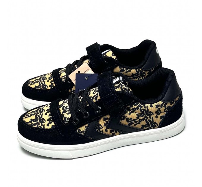 Жіночі чорні кросівки на липучці Hummel р 37