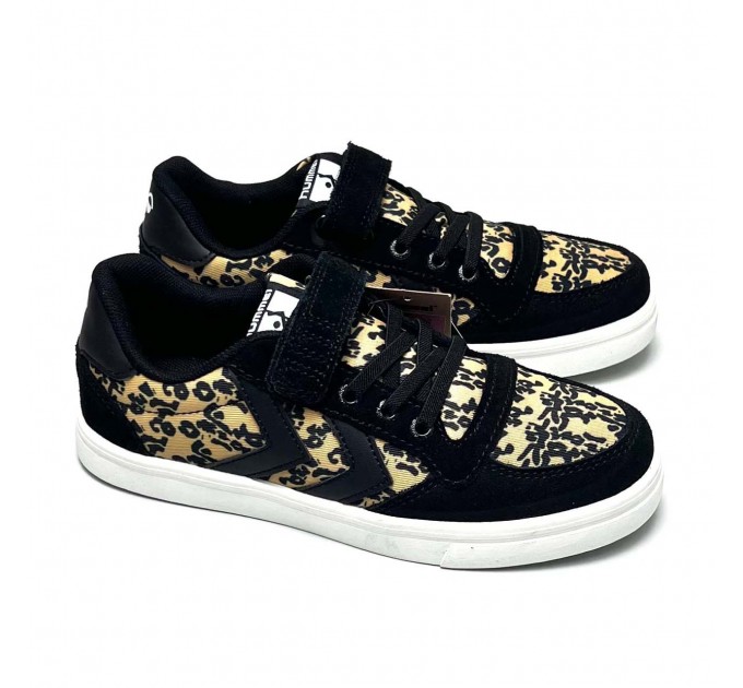 Жіночі чорні кросівки на липучці Hummel р 37