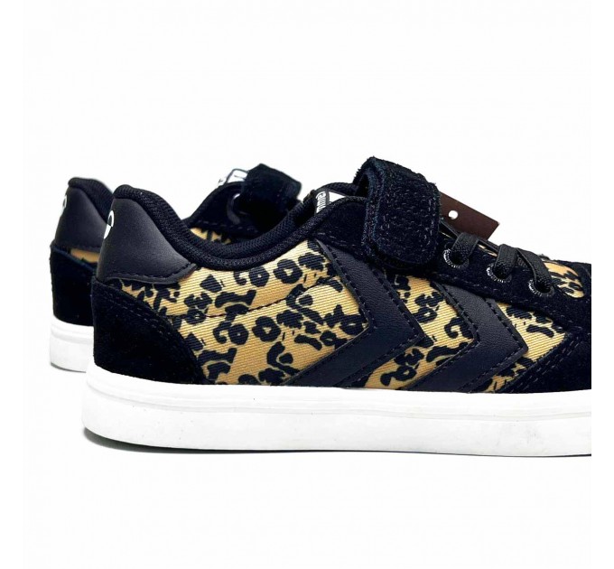 Жіночі чорні кросівки на липучці Hummel р 37