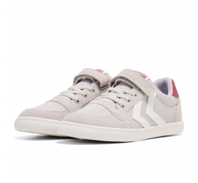 Жіночі сірі кросівки на липучці Hummel р 38