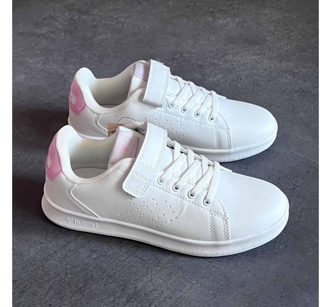 Белые кроссовки для девочки Hummel р 36