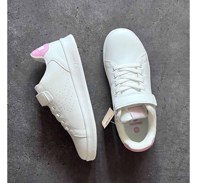 Белые кроссовки для девочки Hummel р 36