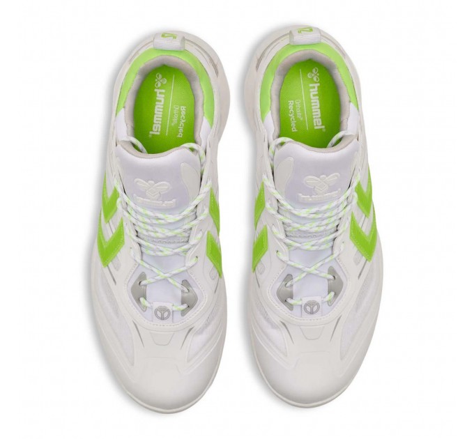Белые подростковые кроссовки мальчику Hummel р 36
