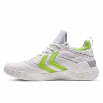 Белые подростковые кроссовки мальчику Hummel р 36