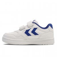 Белые кроссовки на липучке мальчику Hummel р 35