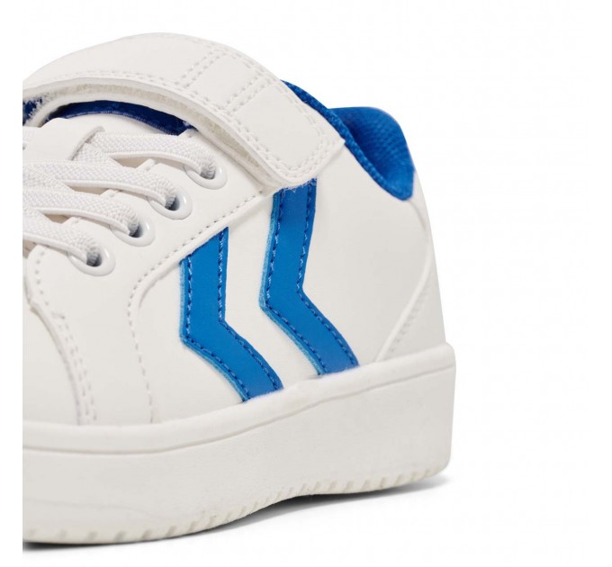 Белые кроссовки на липучке мальчику Hummel р 30