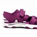 Спортивные сандалии девочке Hummel. Подростковые босоножки на липучках 38 размер