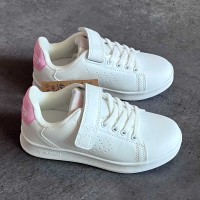Белые детские кроссовки девочке Hummel р 28