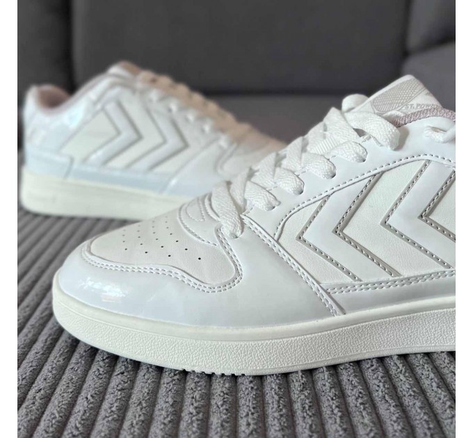 Белые кроссовки для девочки Hummel р 39