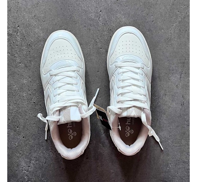 Белые кроссовки для девочки Hummel р 39