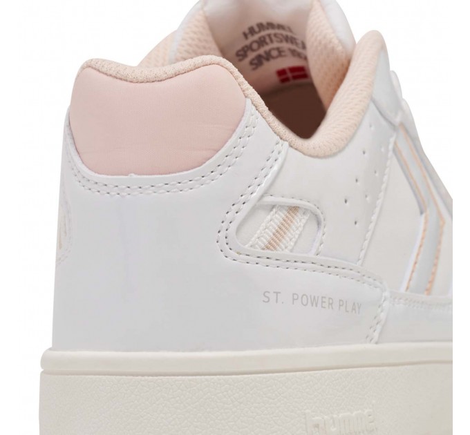Подростковые белые кроссовки девочке Hummel р 40