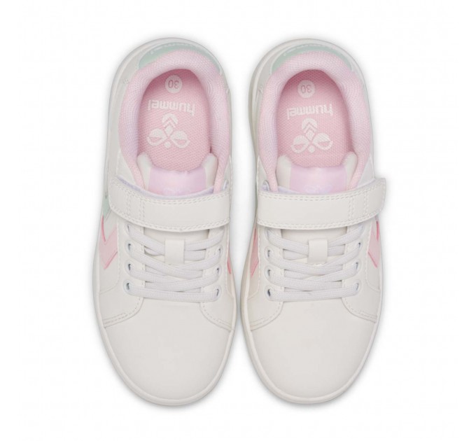 Белые детские кроссовки для девочки Hummel р 27