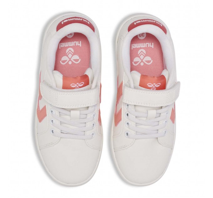 Белые детские кроссовки для девочки Hummel р 28