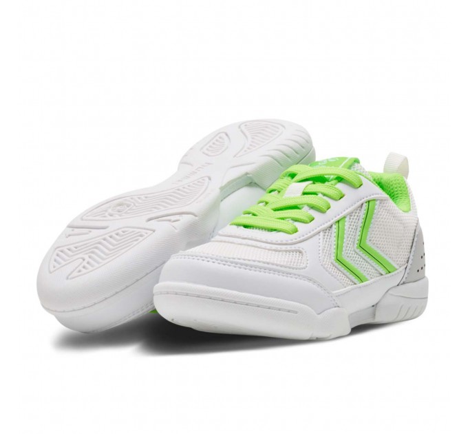 Подростковые белые кроссовки мальчику Hummel р 37
