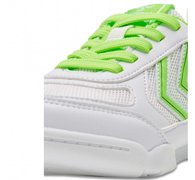 Подростковые белые кроссовки мальчику Hummel р 37