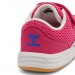 Розовые текстильные кроссовки девочке Hummel р 30