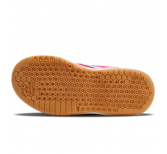 Розовые текстильные кроссовки девочке Hummel р 30
