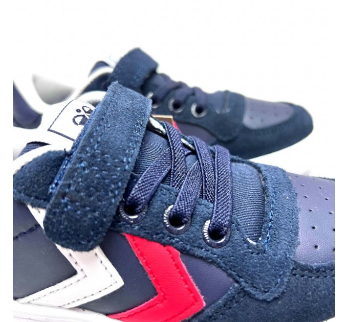 Детские кожаные кроссовки мальчику Hummel р 27