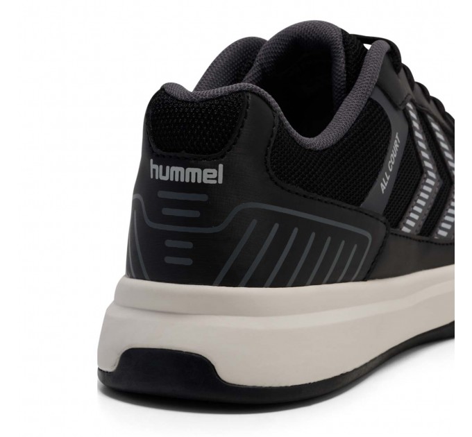 Подростковые черные кроссовки мальчику Hummel р 39