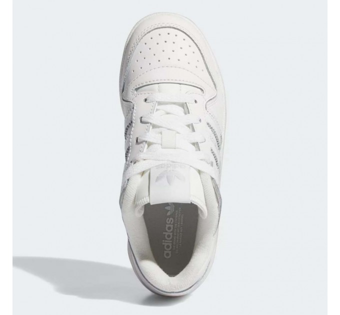 Белые кожаные кроссовки мальчику Adidas р 30