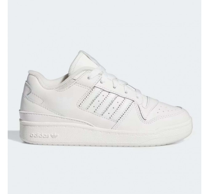 Белые кожаные кроссовки мальчику Adidas р 30