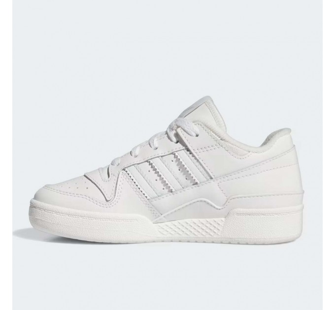 Белые кожаные кроссовки мальчику Adidas р 30