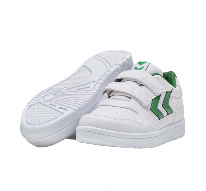 Подростковые белые кроссовки мальчику Hummel р 36
